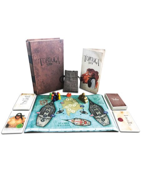 Tortuga 1667 - Visuel de l'intérieur de la boîte