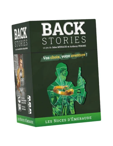 Back Stories : Les Noces d'Émeraude - Visuel de la boite