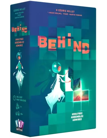 Behind - jeu de société - visuel de la boîte
