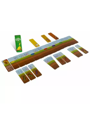 Dig - NanoGame - jeu de société - visuel de l'intérieur de la boîte