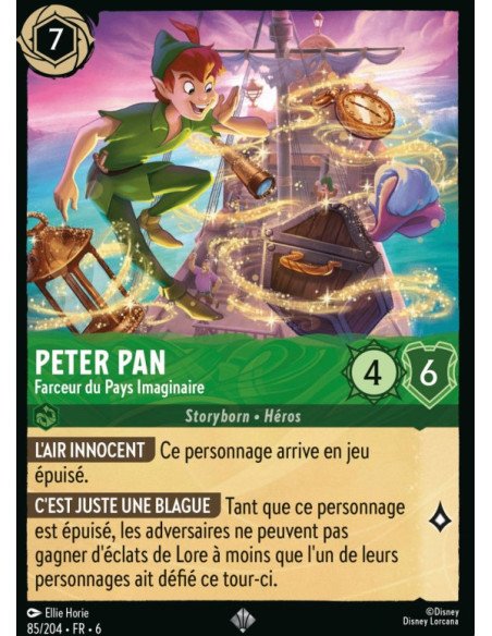S6 - 085/204 - Peter Pan - Farceur du Pays imaginaire