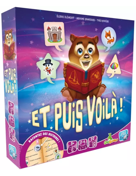 Et Puis Voilà ! - Jeu de création d'histoire - jeux enfants ( Visuel de la boîte