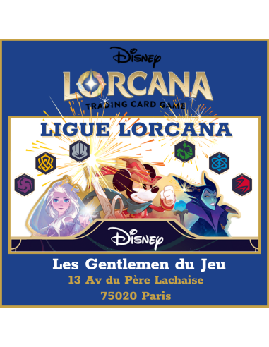 Evènement Lorcana aux Gentlemen du Jeu - Paris 20