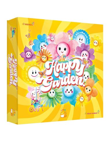 Happy Garden - jeu de société - visuel de la boîte