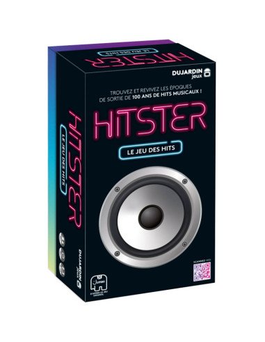 Hitster - jeu de société - visuel de la boîte