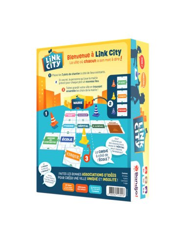 Link City - visuel de l'arrière de la boîte