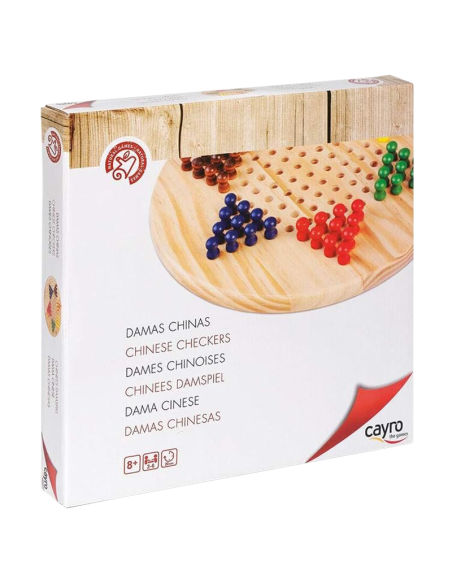 Dames Chinoises - Jeux calssiques en bois Visuel de la boite