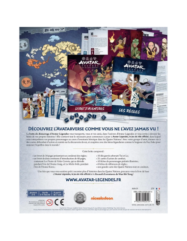 Avatar : Boîte de Démarrage - Jeux de Rôle