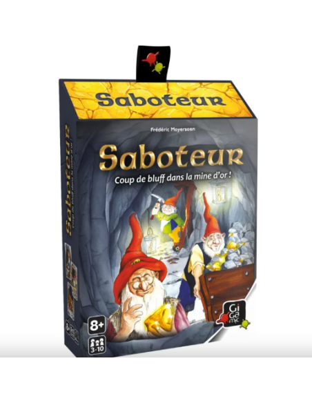 Saboteur - Jeux de société - Jeux Familiaux - cover - couverture - boîte