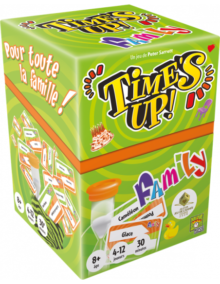 Time's Up Family 1 (Vert) - Jeu d'Ambiance - Les Gentlemen du Jeu