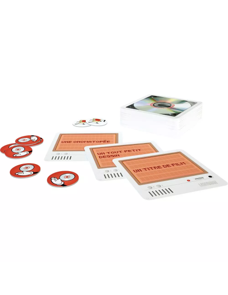 Decrypto : Laser Drive (Ext.) visuel des éléments dans la boite