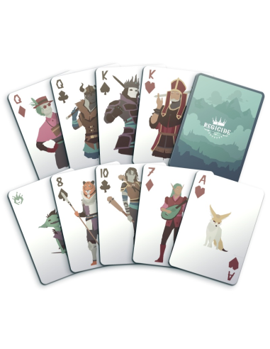 Regicide - Jeux de société - Jeux Coopératifs - matériel