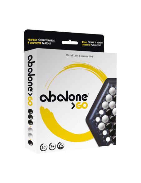 Abalone - Jeux de société - Jeux à 2 - Affrontement - Cover - Boite de jeu