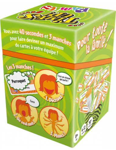 Time's Up Family 1 (Vert) - Jeu d'Ambiance - Les Gentlemen du Jeu