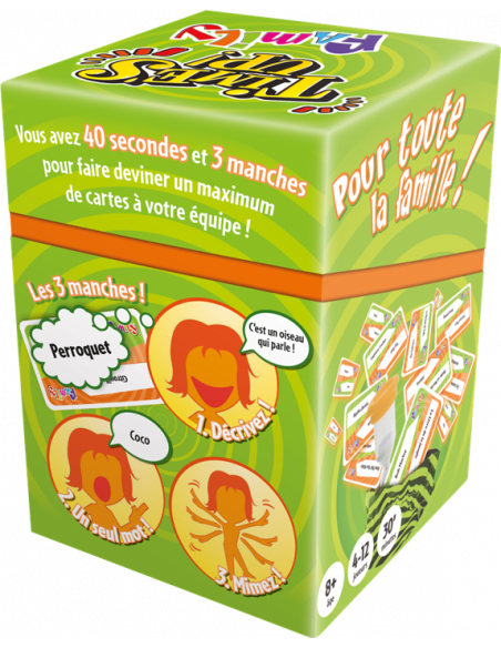 Time's Up Family 1 (Vert) - Jeu d'Ambiance - Les Gentlemen du Jeu