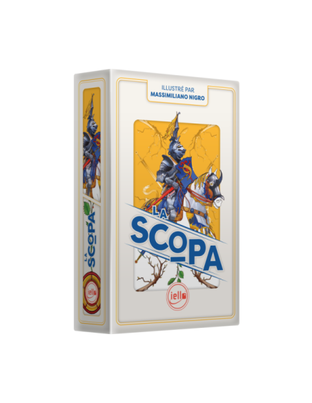 La Scopa - Iello - Jeux de société - Jeux classiques - cover - couverture - boîte