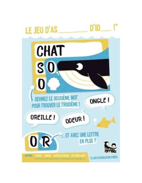 Cachamot - Jeux d'ambiance - Jeux de déduction - dos de la boite - résumé