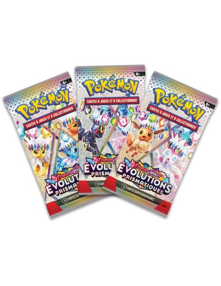 Pokémon EV8.5 : Coffret Poster Evolutions Prismatiques