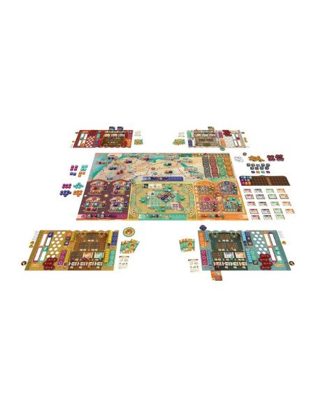 Sankore - jeu de société - visuel de l'intérieur de la boîte