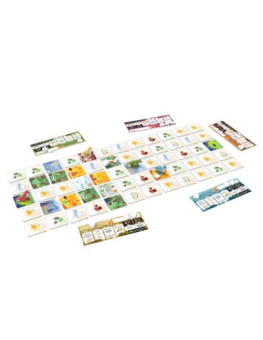 Ma vie de renard - Jeux de société - Jeux Familiaux - plateau de jeu - matériel