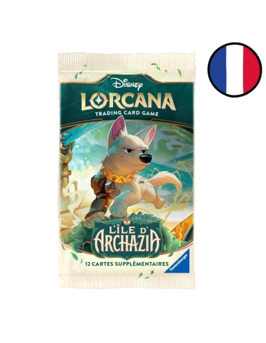 Disney Lorcana : Booster Chapitre 7 L'Île d'Archazia FR - visuel chien