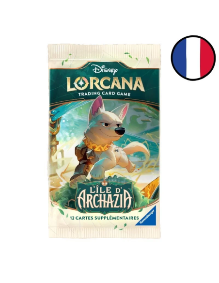 Disney Lorcana : Booster Chapitre 7 L'Île d'Archazia FR - visuel chien