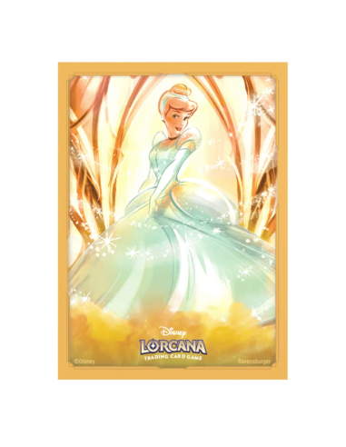 Disney Lorcana : Sleeves Cendrillon Visuel produit