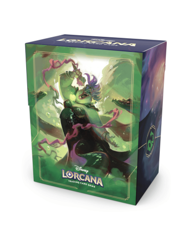 Disney Lorcana : Deck Box Ursula Chapitre 7 - Visuel Produit Disney Lorcana : Deck Box Ursula Chapitre 7 - Visuel Produit