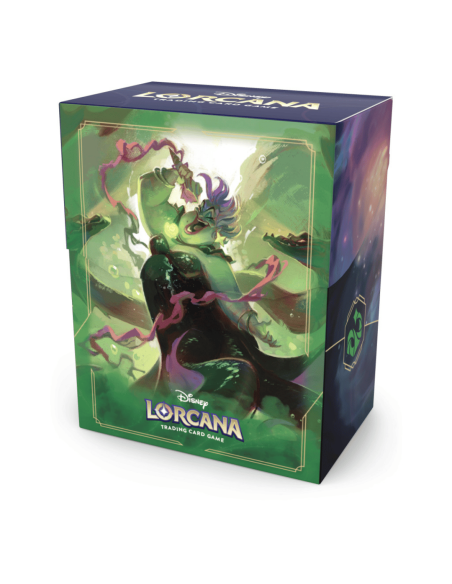 Disney Lorcana : Deck Box Ursula Chapitre 7 - Visuel Produit Disney Lorcana : Deck Box Ursula Chapitre 7 - Visuel Produit