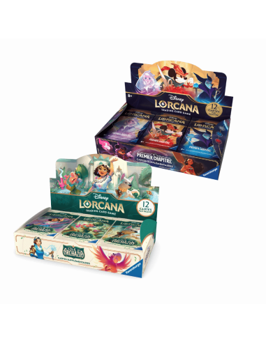 Disney Lorcana : Bundle Display Chapitre 7 + Chapitre 1