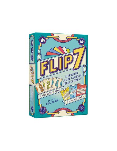 Flip 7 - jeu de société - visuel de la boîte