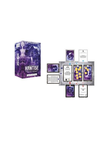 Hantise - jeu de société - visuel de l'intérieur de la boîte