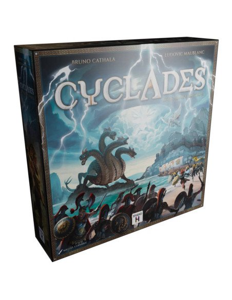Cyclades Nv. Edition - jeu de société - visuel de la boîte