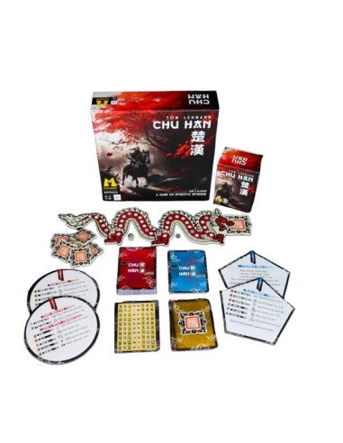 Chu Han - Jeu de société - Jeu 2 joueurs - Boite du jeu - contenu de la boite