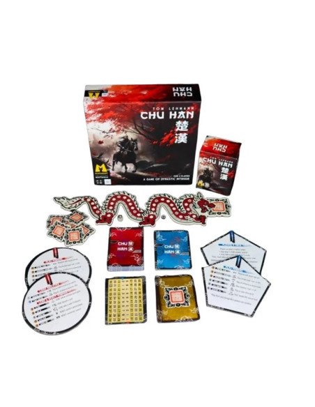 Chu Han - Jeu de société - Jeu 2 joueurs - Boite du jeu - contenu de la boite