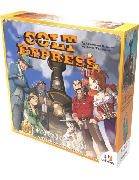Colt Express - jeu de société - visuel de la boîte