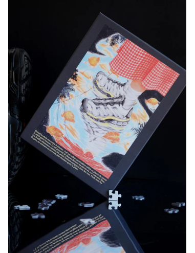 Après la pluie - Puzzle 1000 pièces - Visuel du dos de la boîte du puzzle