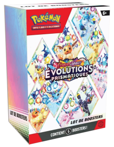 Pokémon EV8.5 : Bundle 6 boosters Evolutions Prismatique
