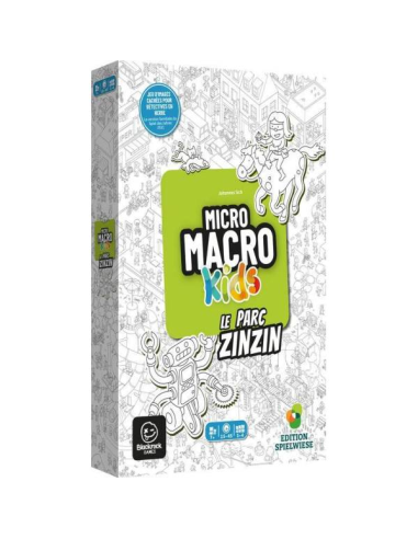 Micro Macro Kids : Le parc zinzin - Visuel avant ville enfant