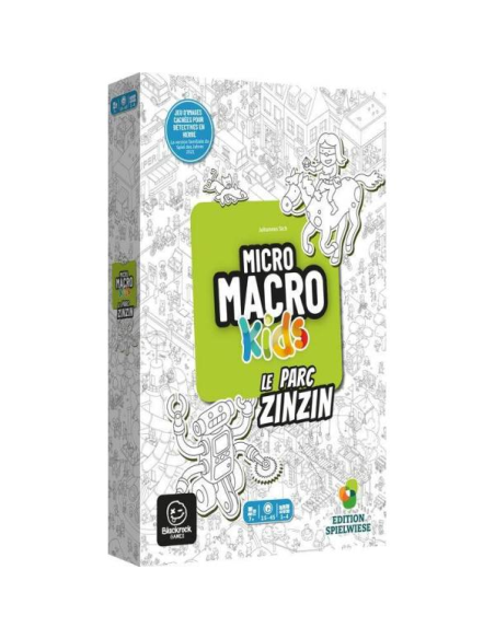 Micro Macro Kids : Le parc zinzin - Visuel avant ville enfant