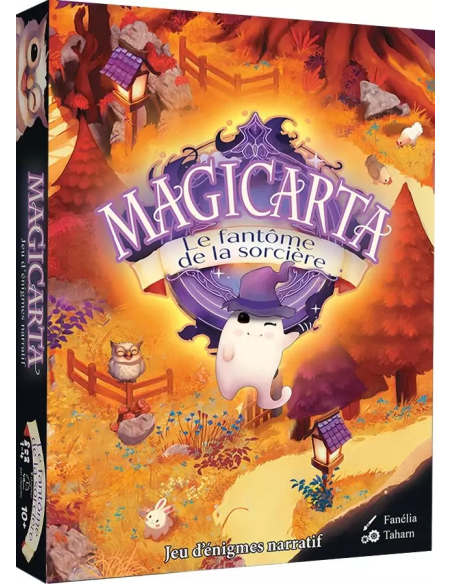Magicarta : Le Fantôme de la Sorcière - visuel de la boite avant webt png