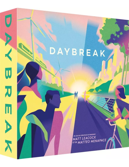 Daybreak - Jeu de société - Jeu coopératif - Couverture de la boite de jeu