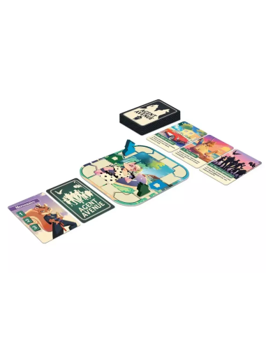 Agent Avenue - Jeux de société - Jeux 2 joueurs - Matériel du jeu