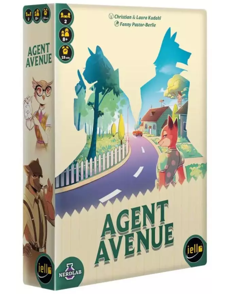Agent Avenue - Jeux de société - Jeux 2 joueurs - Couverture de la boite