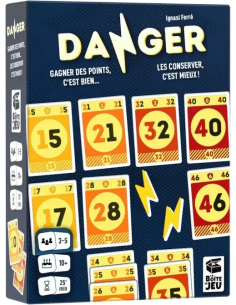Danger jeux de carte apéro pas compliqué règles simple parties rapide visuel de la boite