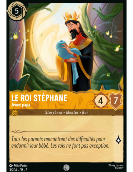 S7 - 003/204 - Le Roi Stéphane - Jeune Papa