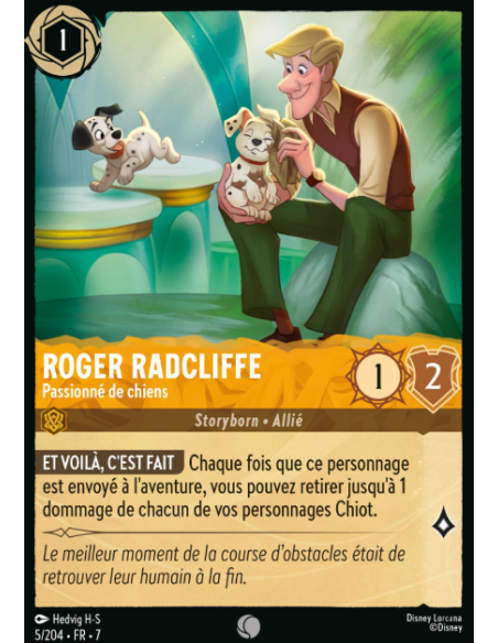 S7 - 005/204 - Roger Radcliffe - Passionné de Chiens
