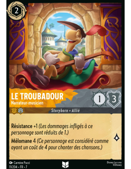 S7 - 011/204 - Le Troubadour - Narrateur-Musicien