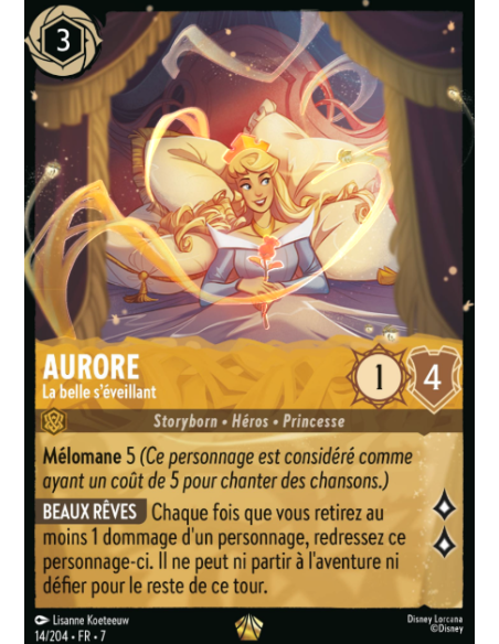 S7 - 014/204 - Aurore - La Belle s'éveillant