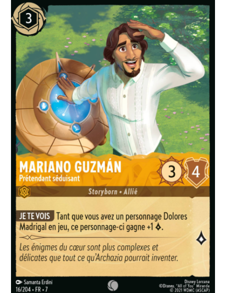 S7 - 016/204 - Mariano Guzman - Prétendant Séduisant